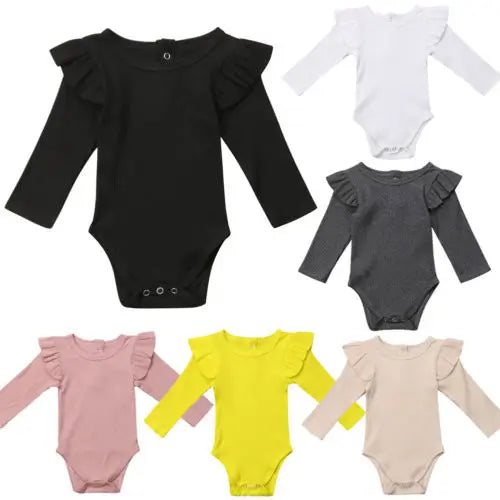 Long Sleeve Jumpsuit Kids Baby Outfits Clothes